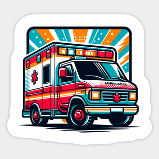Ambulance Sticker
